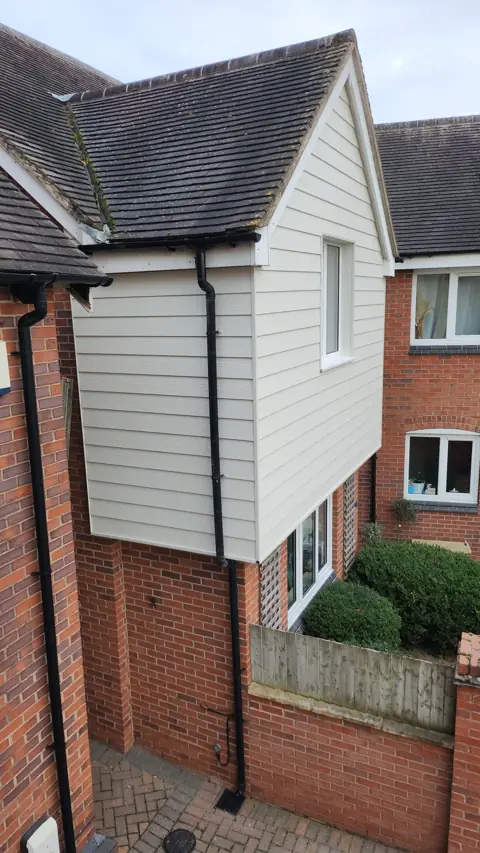 Cladding around a projecting gable — CG Cladding Solutions