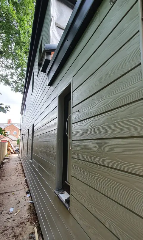 Cladding and window finishing detail — CG Cladding Solutions