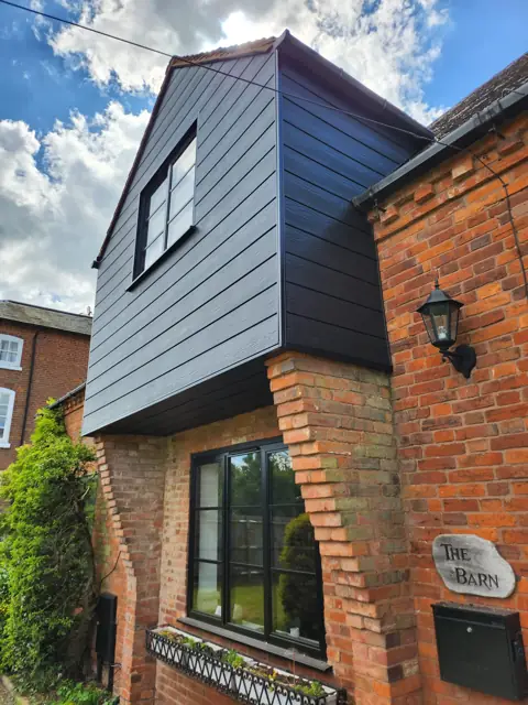 Front projection and corner detail — CG Cladding Solutions